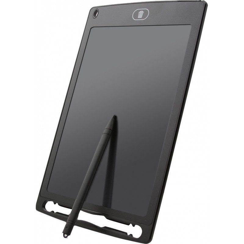 LCD Panel Colorful Writing Tablet (Black)