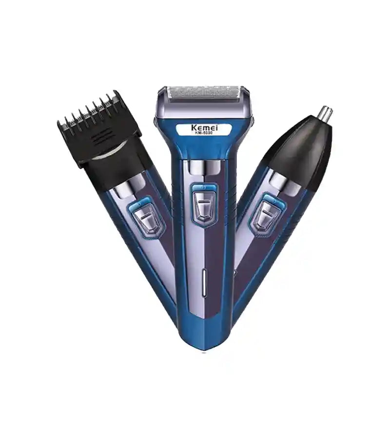 Kemei 3 in 1 Hair & Beard Trimmer KM-6330